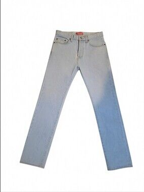 Supreme | Jeans | Supreme Checks Embroidered Jeans | Poshmark